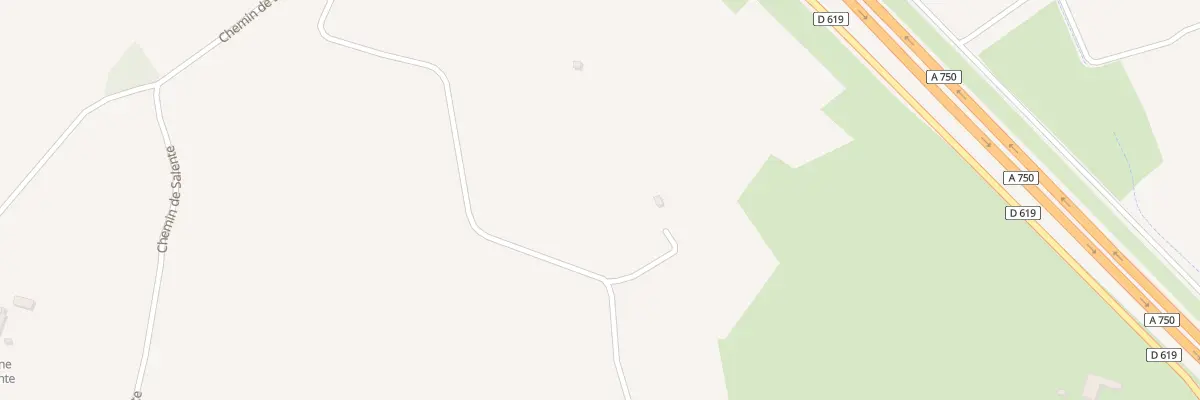 Plan du 6429F Mas de Goutte à Gignac