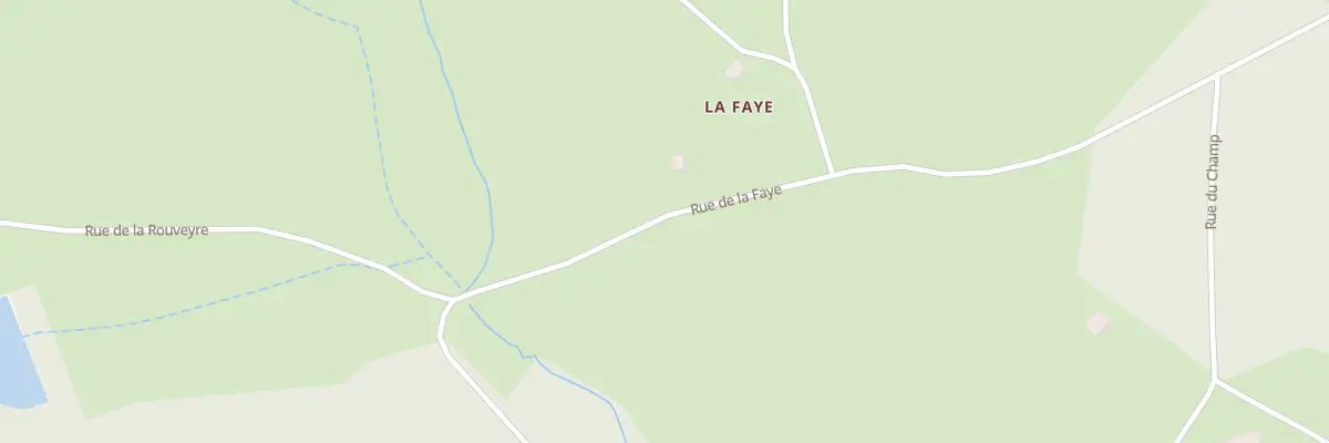 Plan du 5026A Moulin de la Faye à Saint-Bonnet-le-Bourg