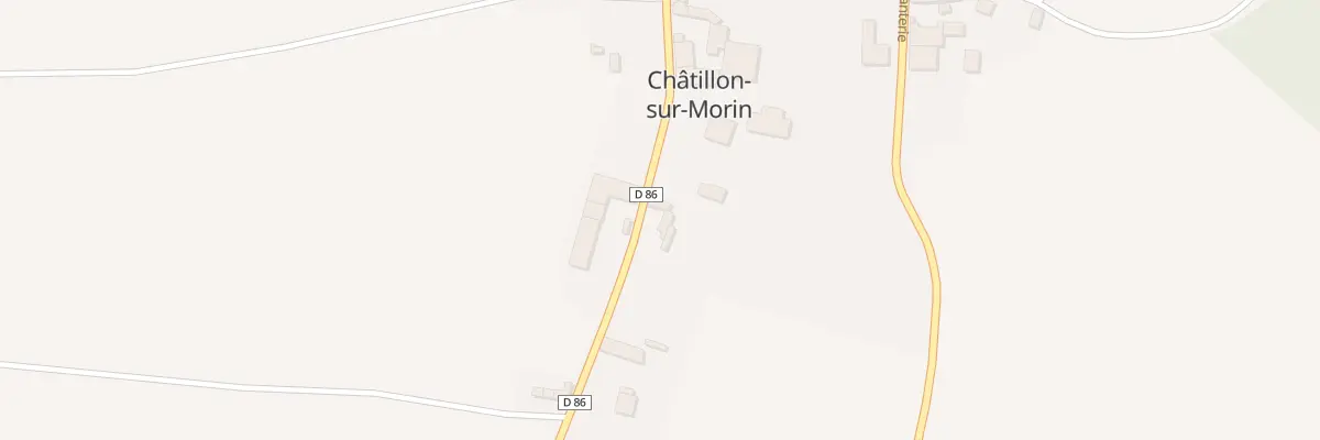 Plan du 11 Rue du General de Gaulle à Châtillon-sur-Morin