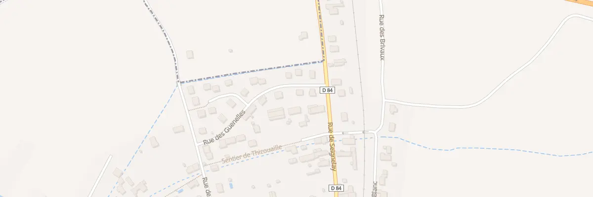 Plan du 3 Rue des Guenelles à Monéteau
