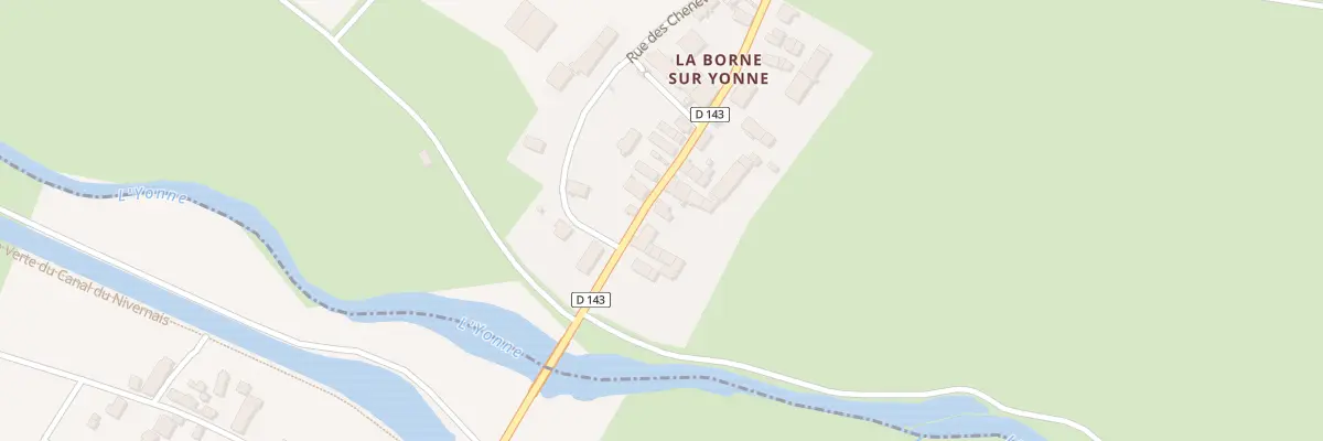 Plan du 132 Sur Yonne à Brèves