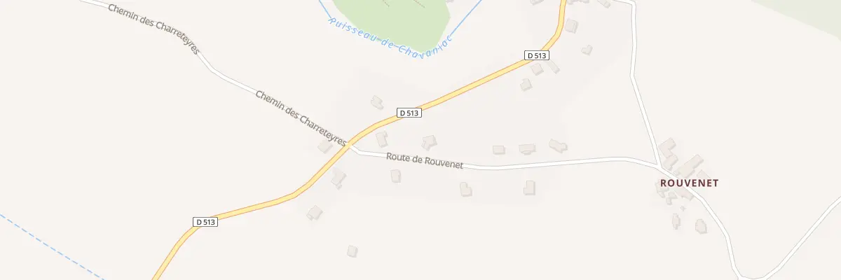Plan du 5039 Devant La Tour à Chavaniac-Lafayette