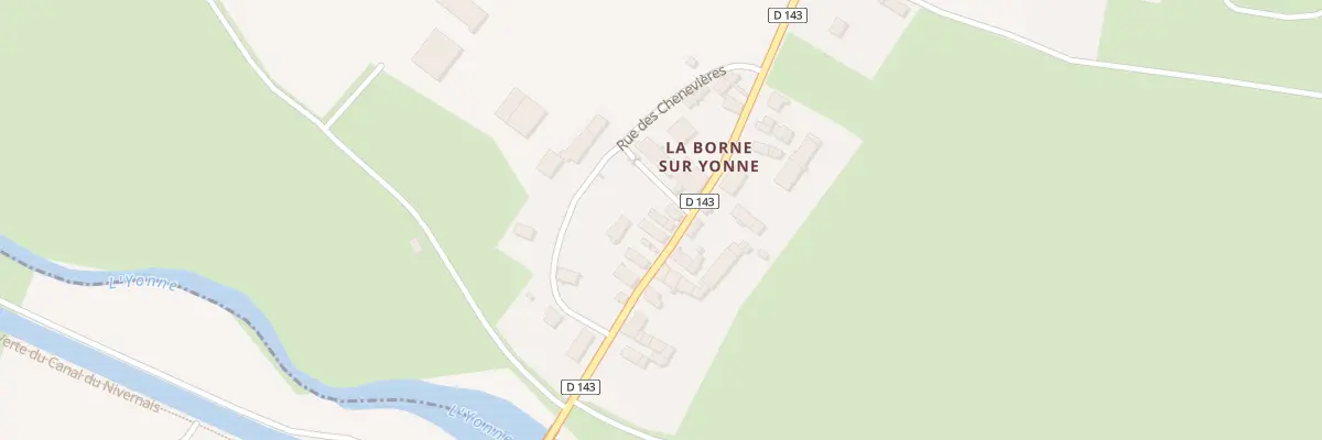 Plan du 123 Sur Yonne à Brèves