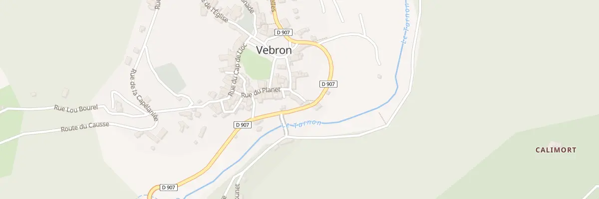 Plan du 5164B Vebron Village à Vebron