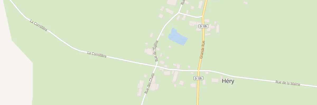 Plan du 5 Rue de l’Église à Héry