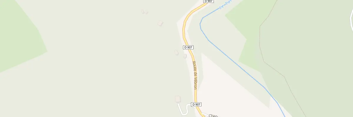 Plan du 5395 La Cairouge à Vebron