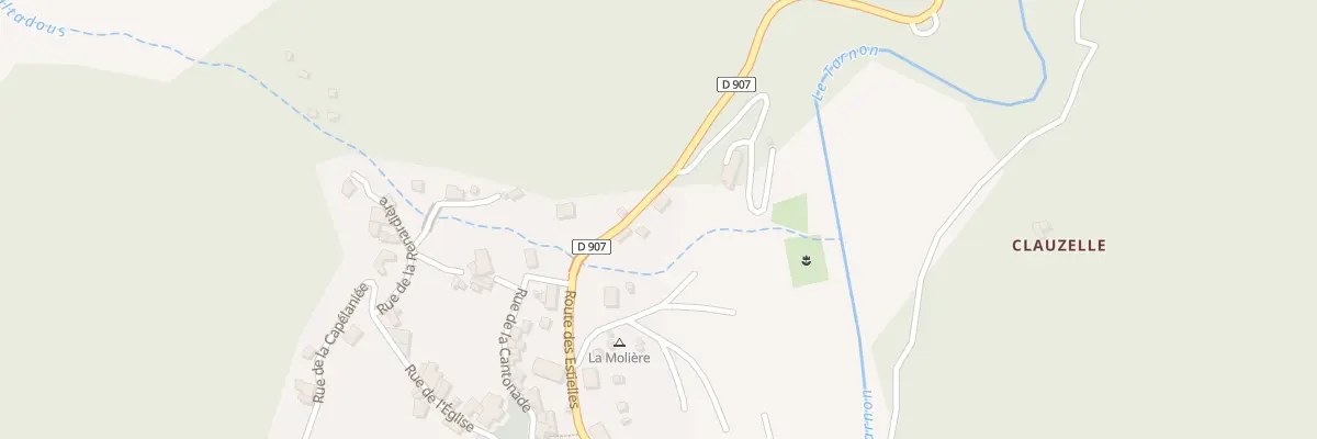 Plan du 5221 Rte de Florac à Vebron