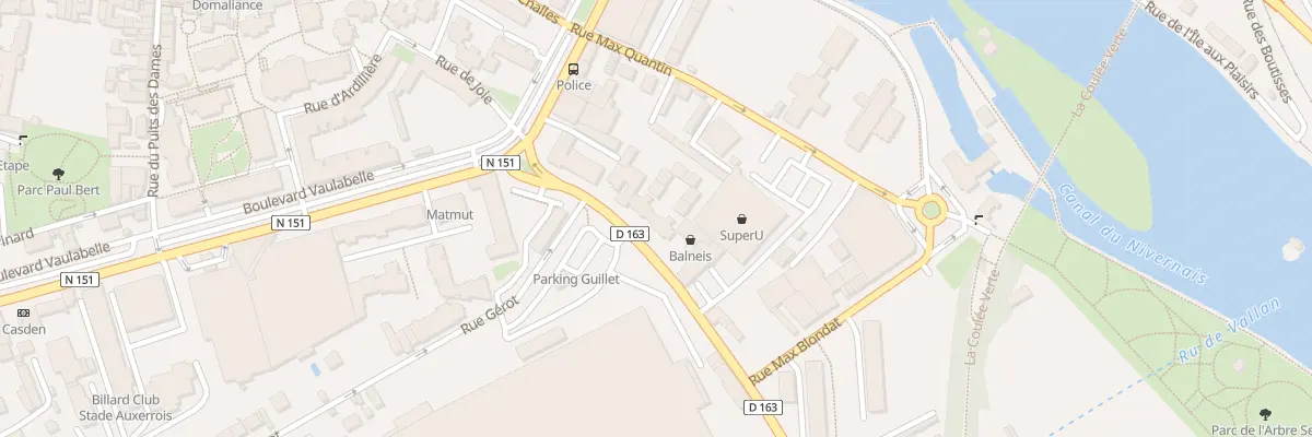 Plan du 5 Rue de Preuilly à Auxerre