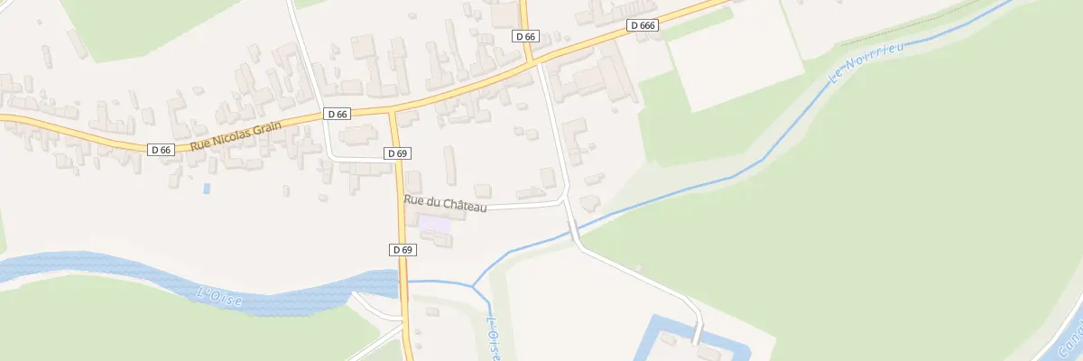 Plan du 7 Rue du Château à Vadencourt