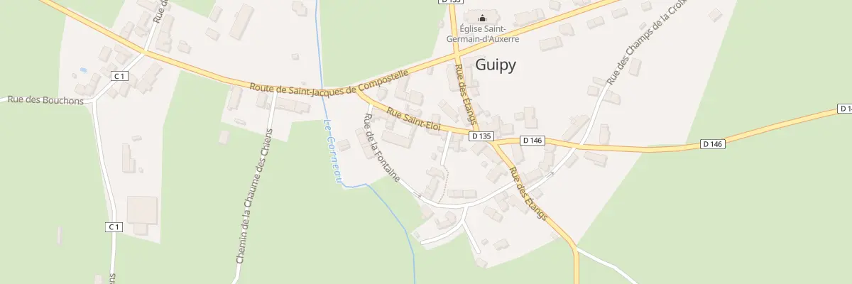 Plan du 6 Rue Saint Éloi à Guipy