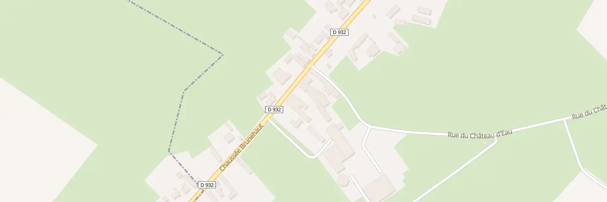 Plan du 11 Vc Brunehaut à Croix-Caluyau