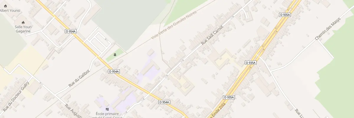 Plan du 23 Rue Carnot à Fresnes-sur-Escaut