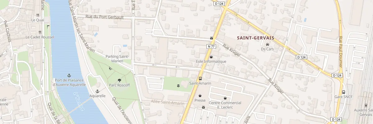 Plan du 11T Rue Camille Desmoulins à Auxerre