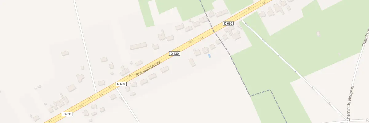 Plan du 2951 Rue Jean Jaurès à Saint-Saulve