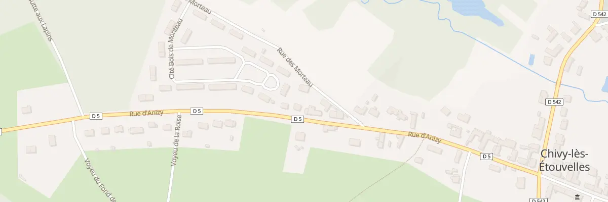 Plan du 32 Rue d’Anizy à Chivy-lès-Étouvelles