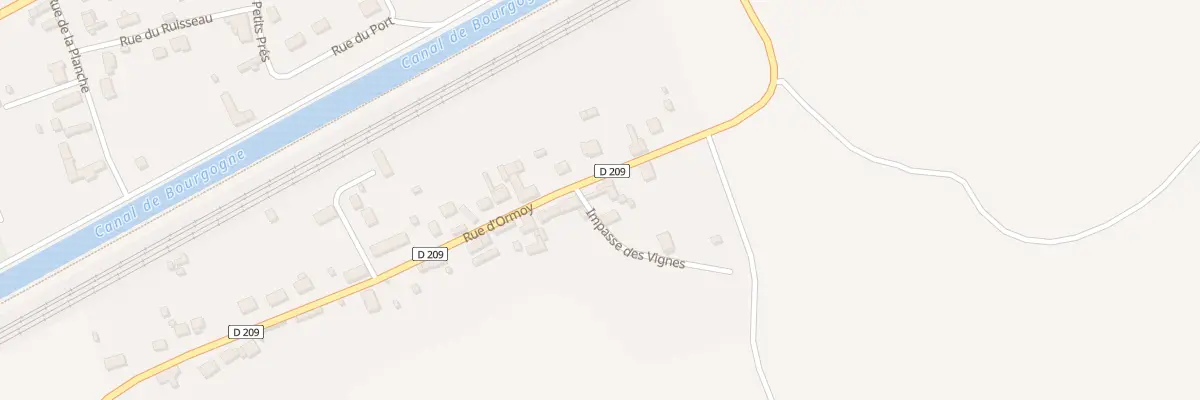 Plan du 3A Imp des Vignes à Esnon