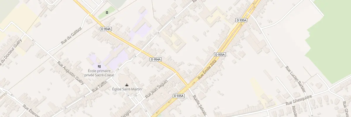 Plan du 74 Rue Edgard Loubry à Fresnes-sur-Escaut