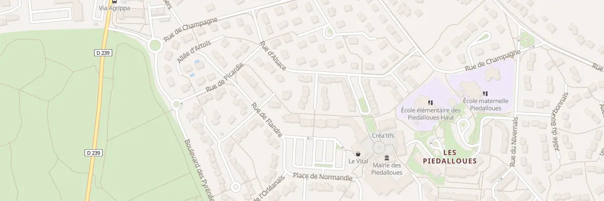 Plan du 16 Rue d’Alsace à Auxerre