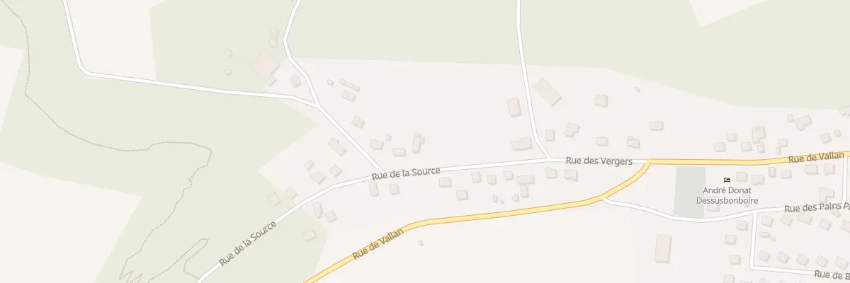 Plan du 12 Rue de la Source - Vaux à Auxerre