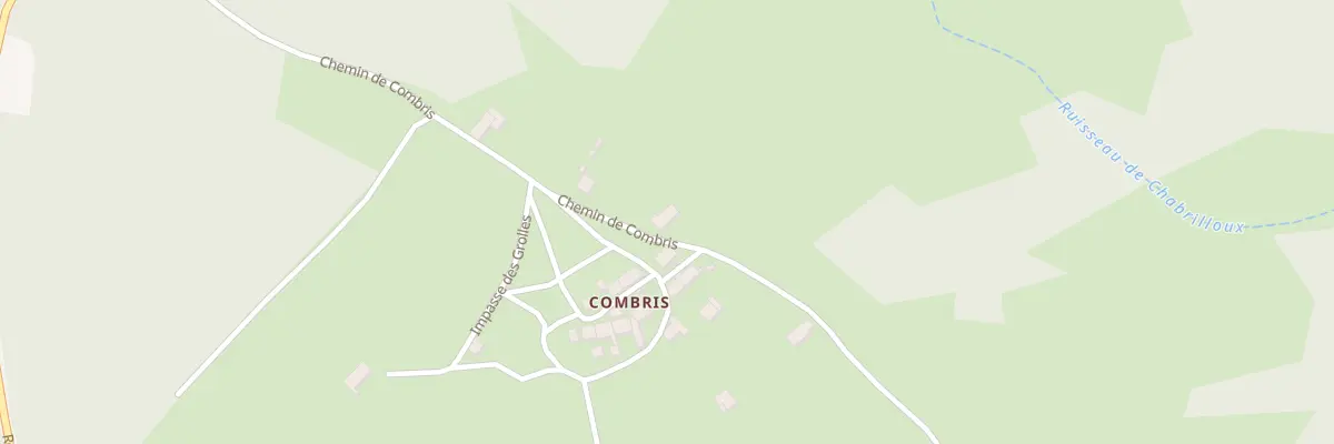 Plan du 5156 Combris à Doranges
