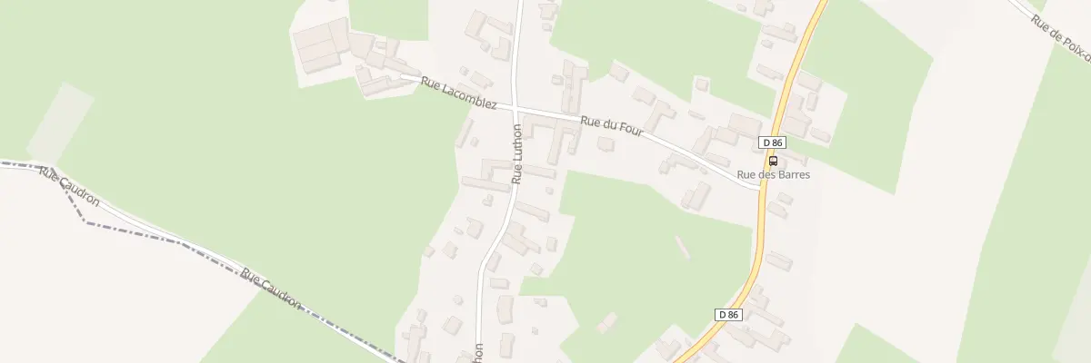 Plan du 10 Rue Luton à Neuville-en-Avesnois