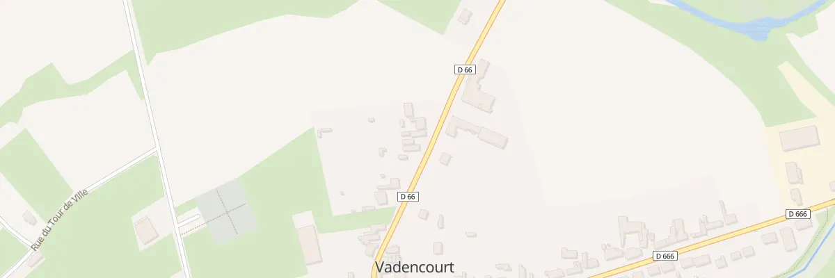 Plan du 19 Rue de la Vicomte à Vadencourt