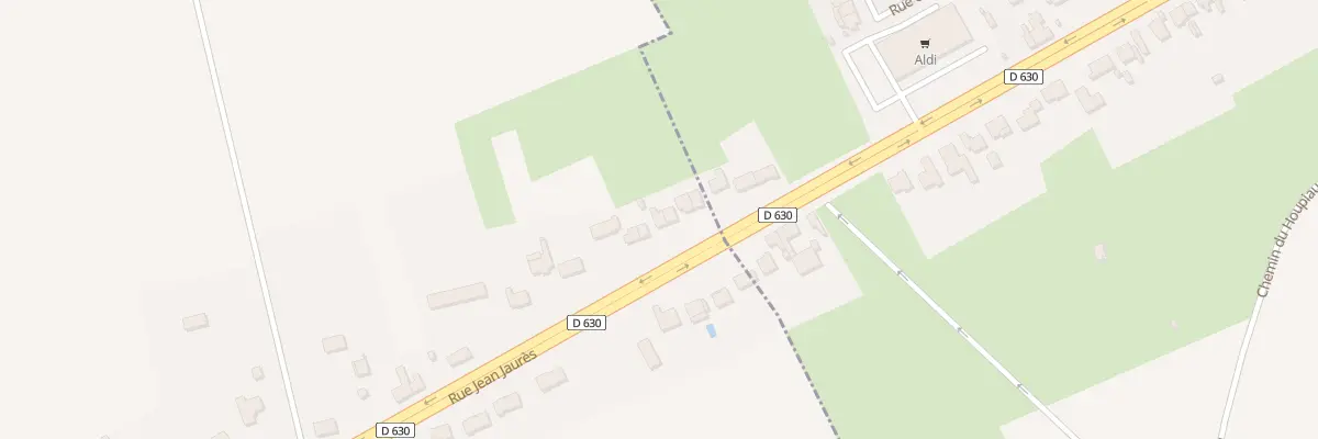 Plan du 2996 Rue Jean Jaurès à Saint-Saulve
