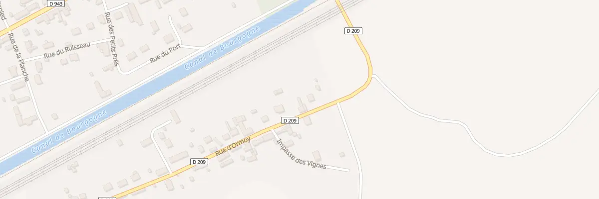 Plan du 5 Rue d’Ormoy à Esnon