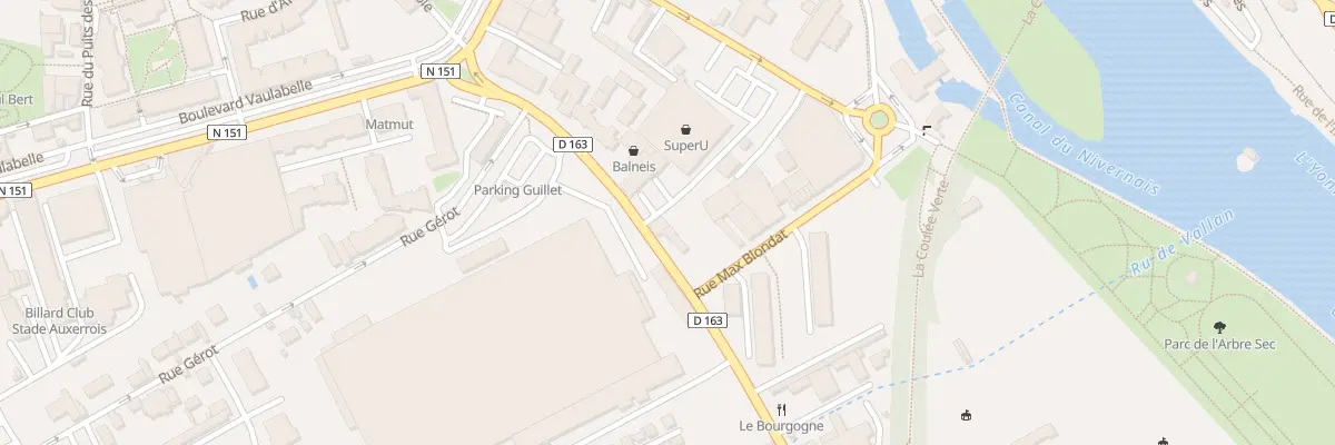Plan du 11 Rue de Preuilly à Auxerre