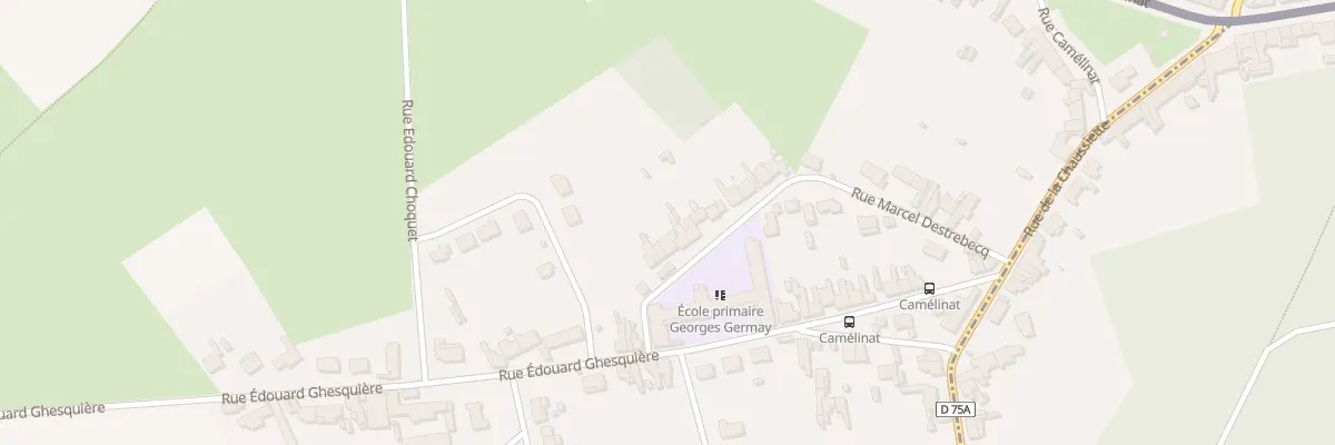 Plan du 5 Rue Marcel Destrebecq à Vieux-Condé