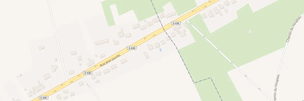Plan du 307 Rue Jean Jaurès à Saint-Saulve