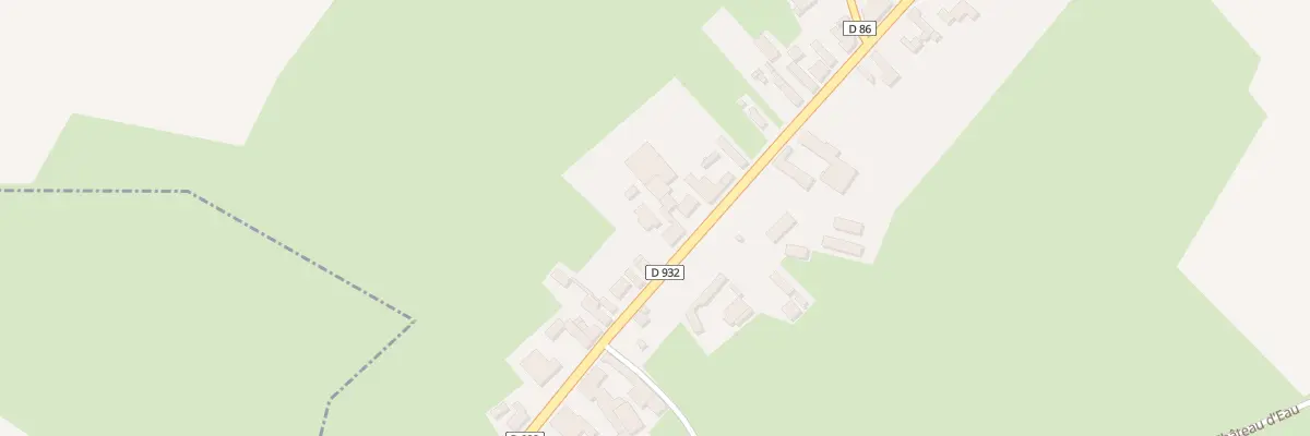 Plan du 14 Vc Brunehaut à Croix-Caluyau