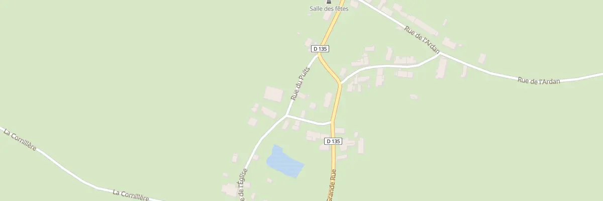 Plan du 1 Rue du Puits à Héry