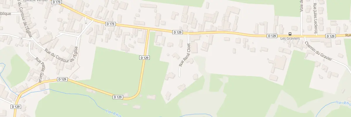 Plan du 1 Rue René Cloet à Maresches