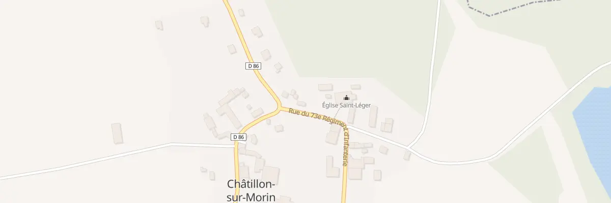 Plan du 1 Rue du 73 Eme Ri à Châtillon-sur-Morin
