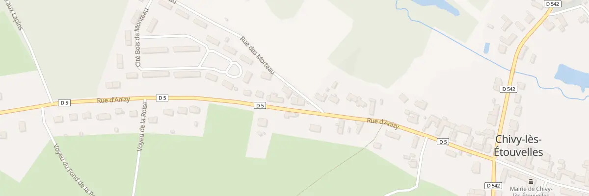 Plan du 28 Rue d’Anizy à Chivy-lès-Étouvelles