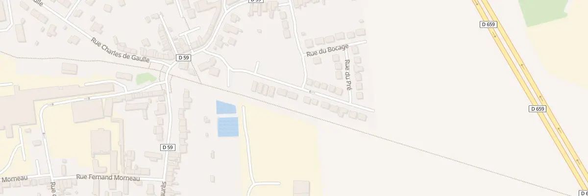 Plan du 18 Rue des Aubépines à Saultain