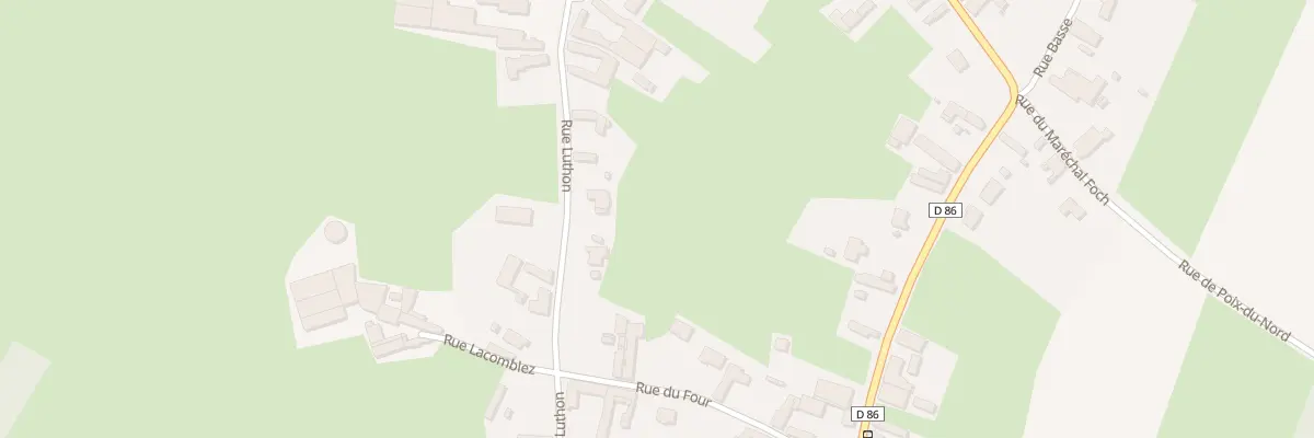Plan du 14B Rue Luton à Neuville-en-Avesnois