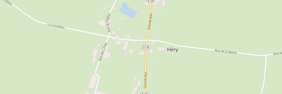 Plan du 10 Grande Rue à Héry