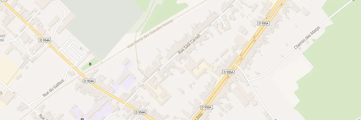 Plan du 44 Rue Carnot à Fresnes-sur-Escaut