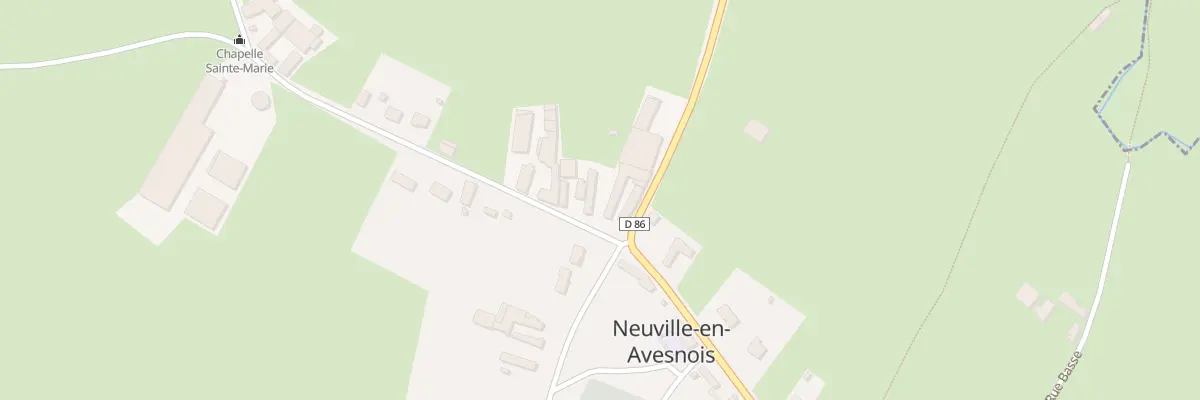 Plan du 24 Rue du Maréchal Foch à Neuville-en-Avesnois