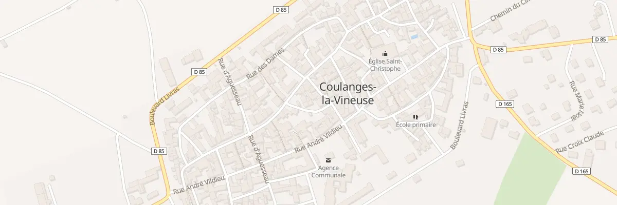 Plan du 169 Le Village à Coulanges-la-Vineuse
