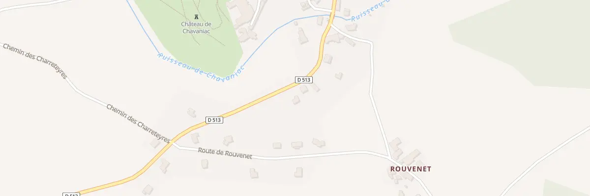 Plan du 5037 Le Bourg à Chavaniac-Lafayette