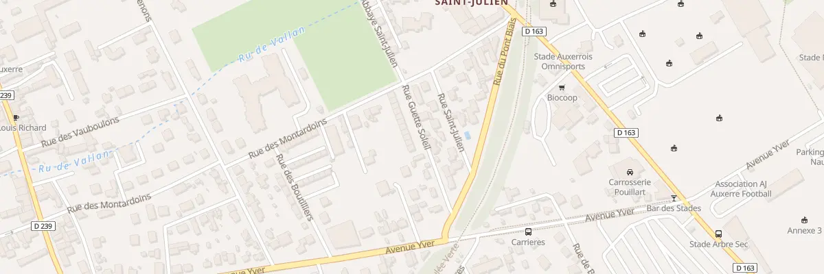 Plan du 18 Rue Guette Soleil à Auxerre
