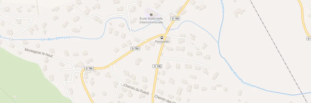 Plan du 5376 Le Puech à Molières-Cavaillac