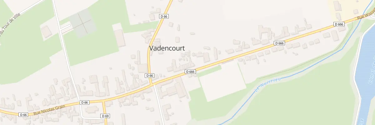 Plan du 27 Rue Wasselin à Vadencourt
