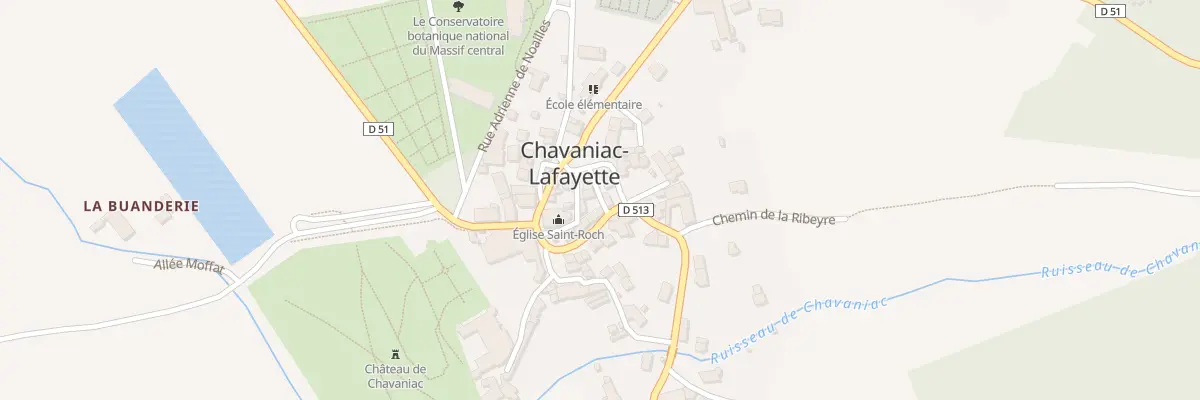 Plan du 3 Rue de la Cocarde à Chavaniac-Lafayette