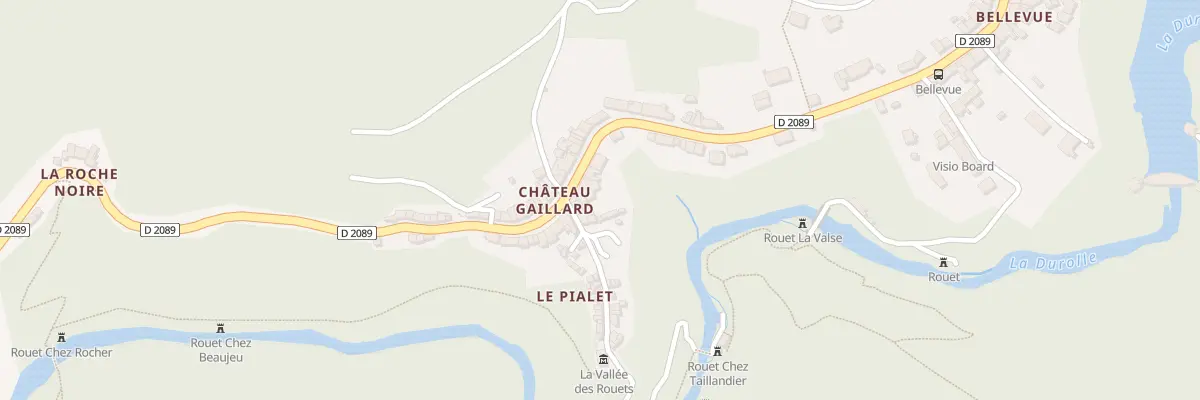 Plan du 33 Chateau Gaillard à Thiers