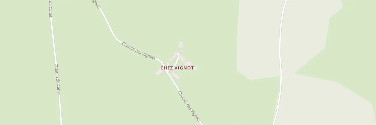 Plan du 5169 Chez Vignot à Saint-Christophe-en-Bourbonnais