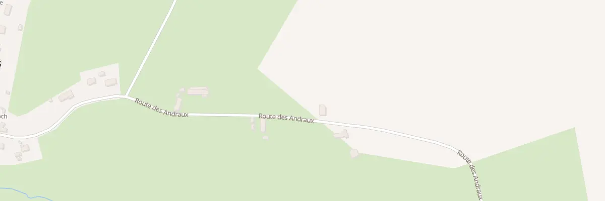 Plan du 15 Rte des Andraux à Billezois